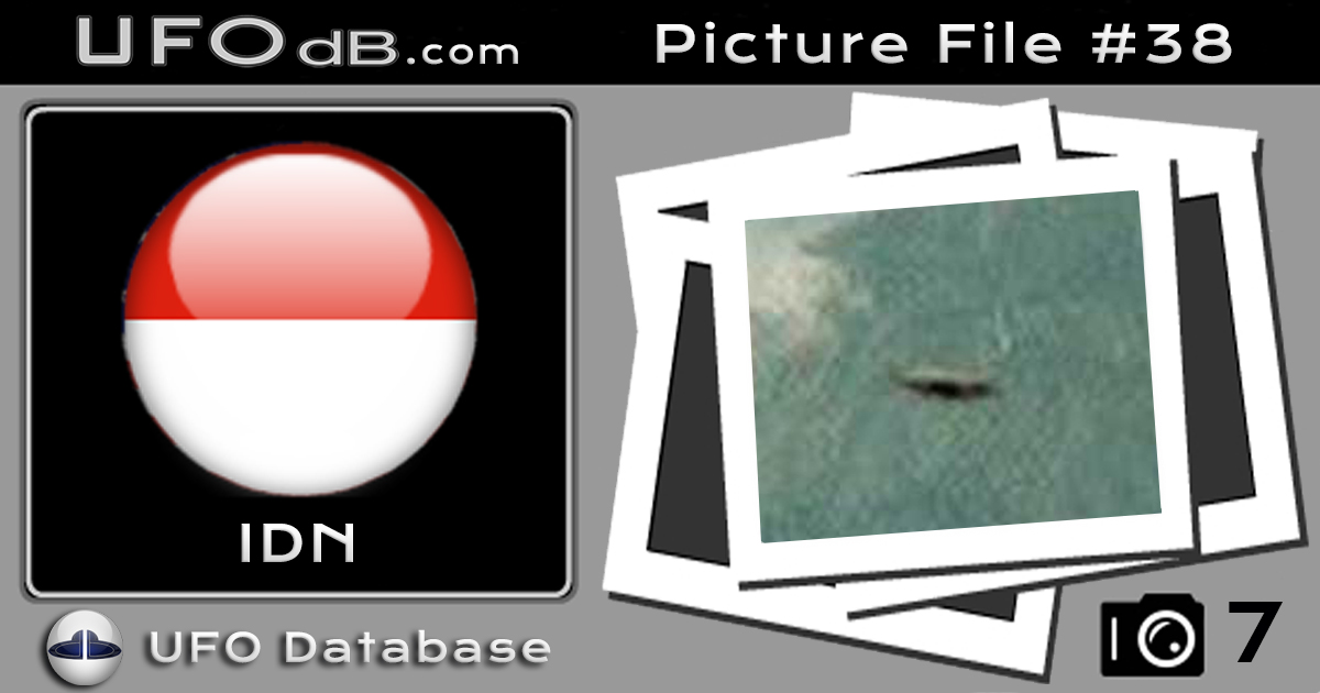 UFO Picture - UFO in Bali island, Indonesia - UFO Picture 1973