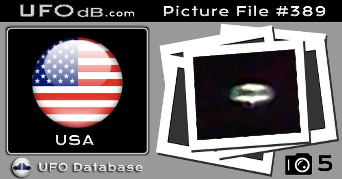 Man take picture of UFO he taught it was a blimp - Los Angeles 2011