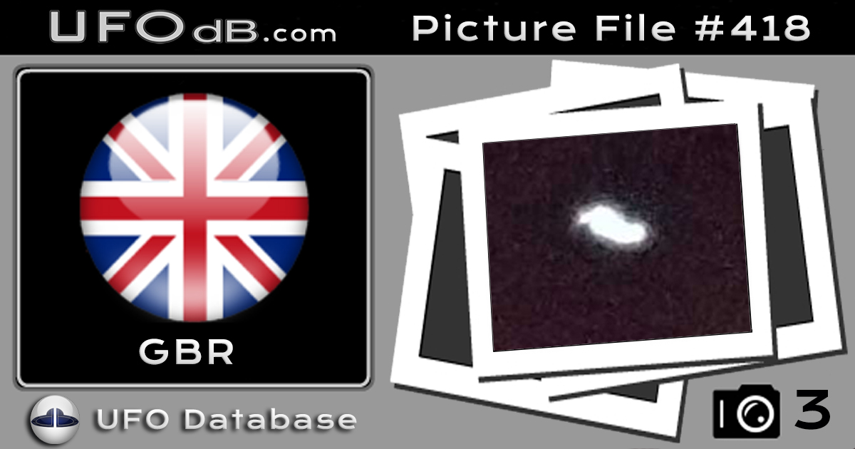 Silent UFOs - One red and two white seen on a clear night - UK 2012
