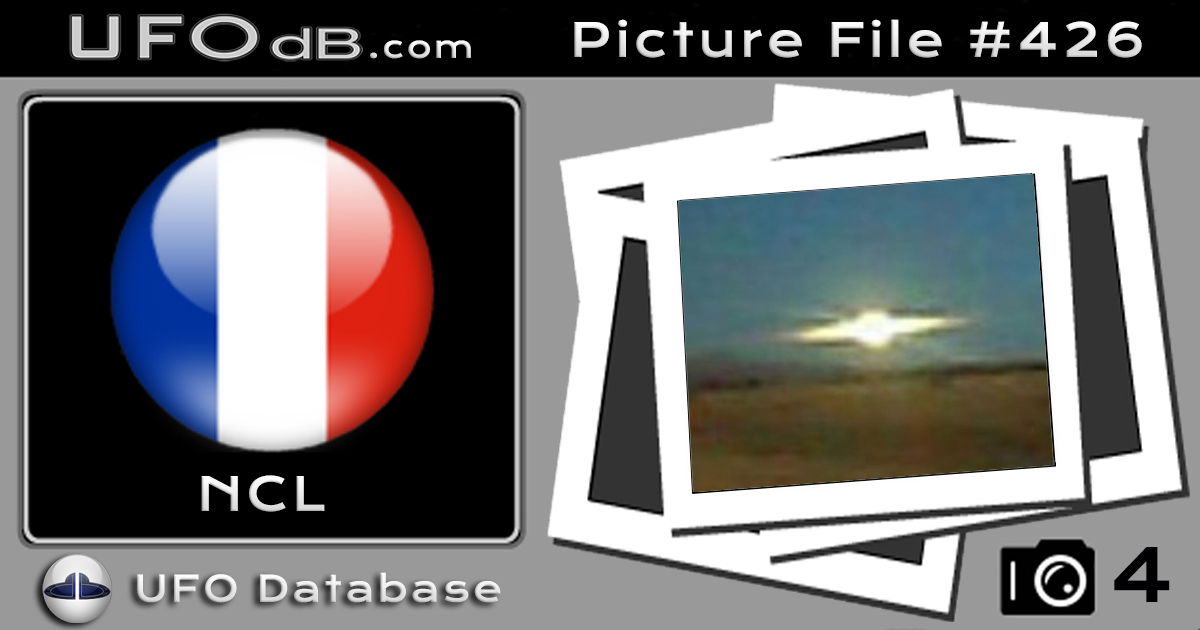 1973 UFO picture coming from South Pacific New Caledonia island