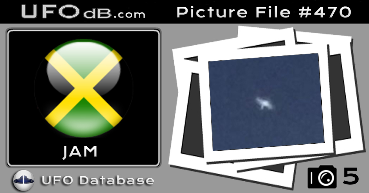 Picture of Sunset Sky captures a UFO over Kingston, Jamaica - 2010