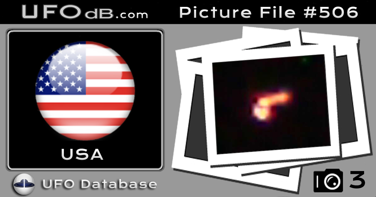 Orange pulsating Orb caught on picture in Tacoma, Washington, USA 2012