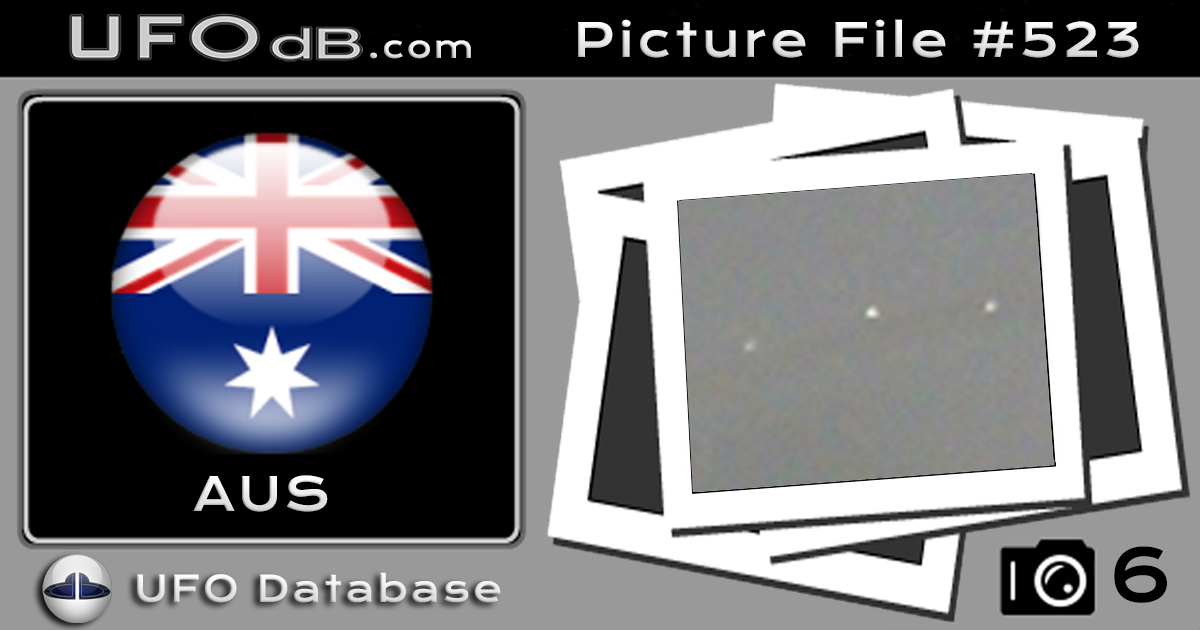 High quality Photo captures a Huge long UFO - Melbourne Australia 2009
