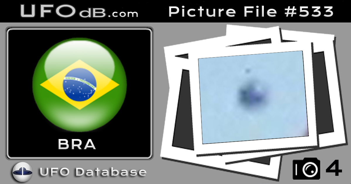 UFO caught on picture in remote district of Sana, Macae, Brazil - 2008