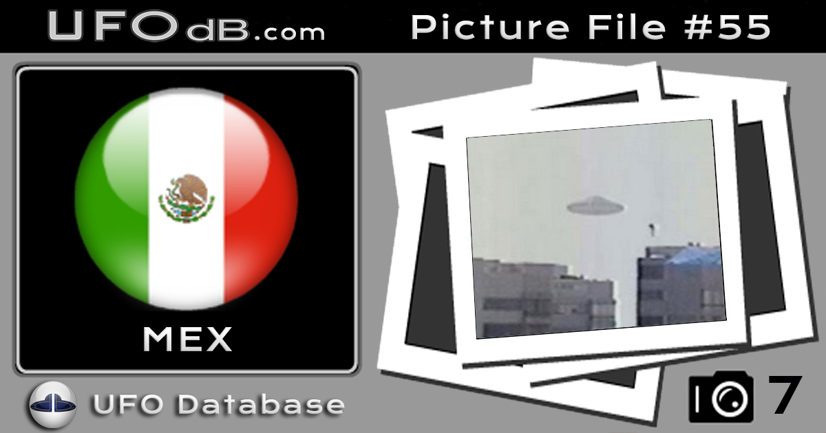 Mexico city August 6 1997 UFO Pictures from famous video (UFOdB.com)