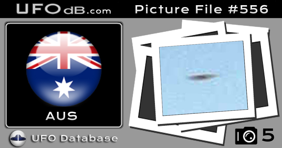 Panorama picture capture a UFO over Wireless Hill park Perth Australia