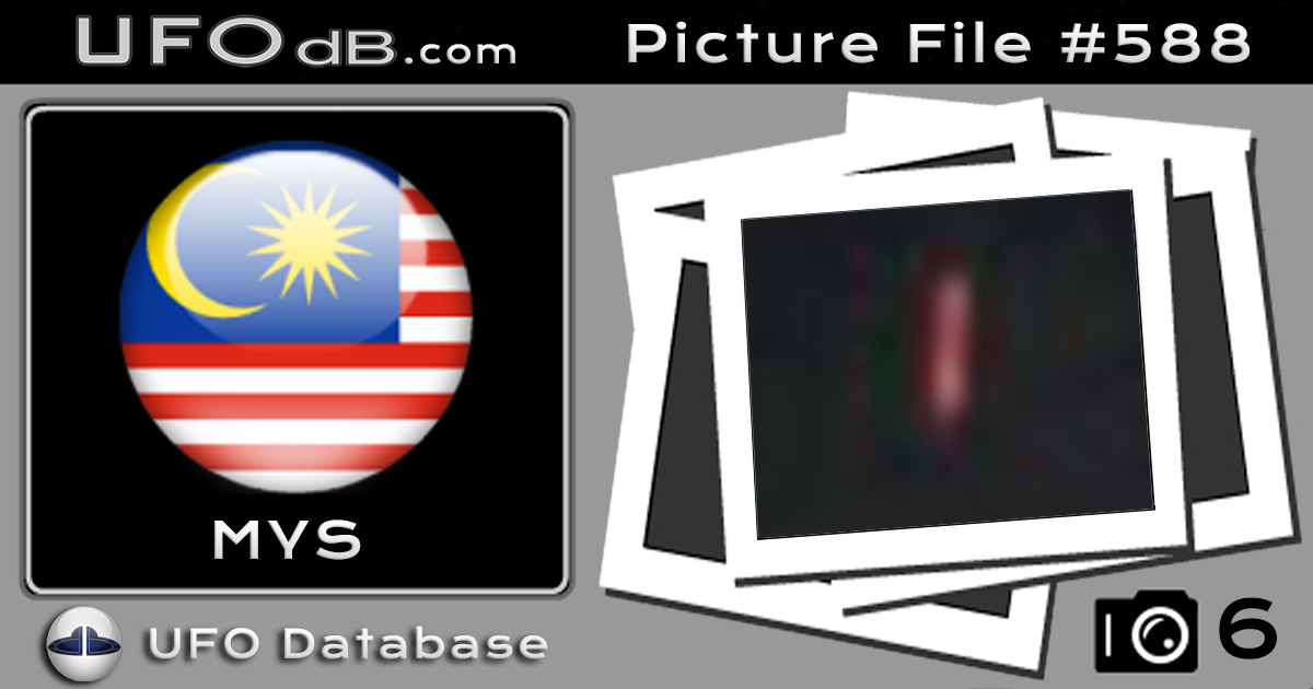 Red light mystery UFO gets the News in Penampang, Malaysia 2014