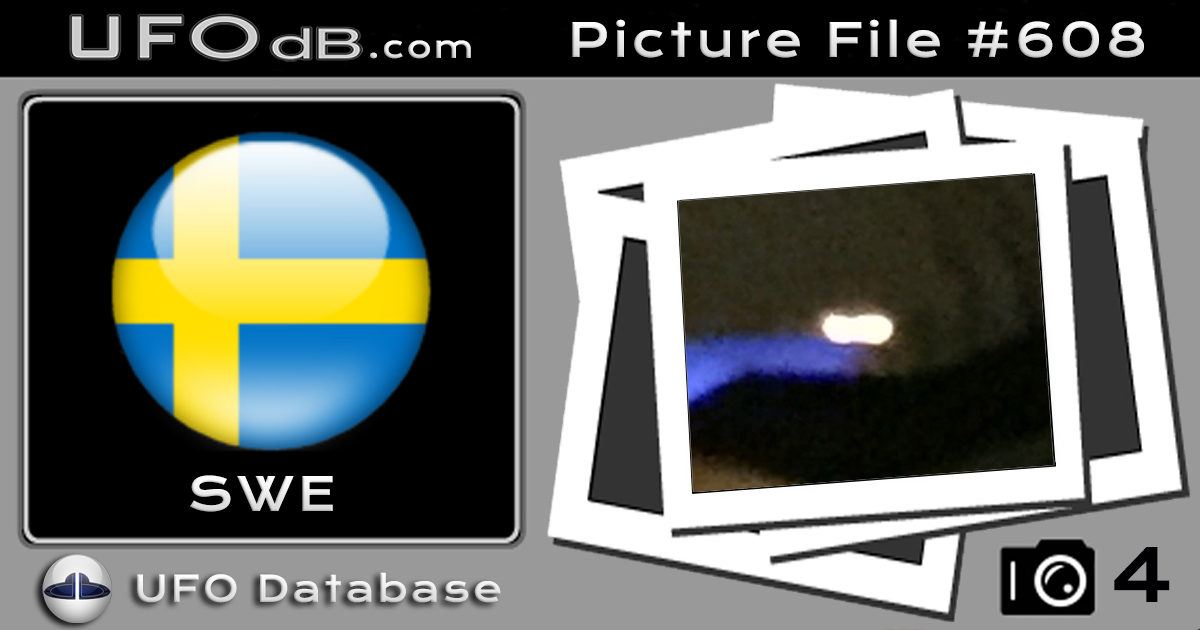 Bright light UFO above TB observatory in Malmo, Sweden Feb 2015