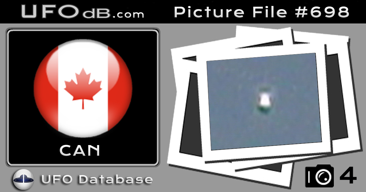 UFO came to about 2000 in elevation from the 30 000 feet - Canada 2011
