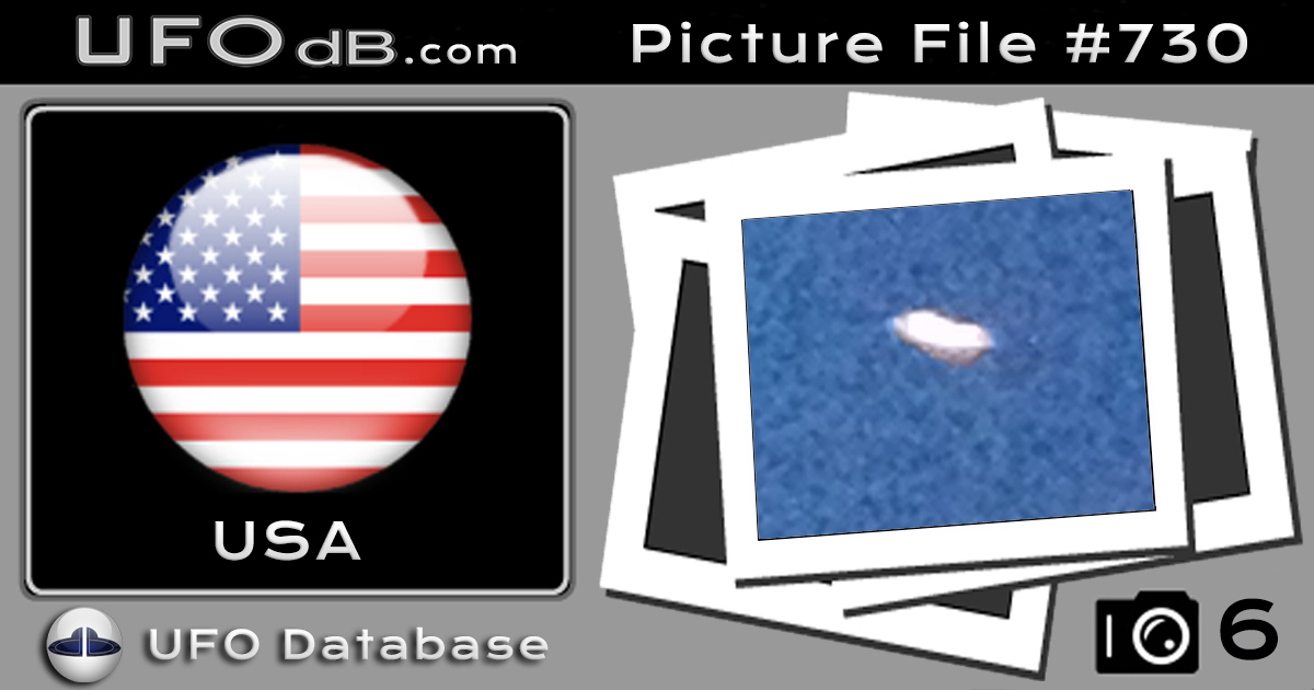 Luminescent dome shaped UFO with red light at its base Los Angeles USA