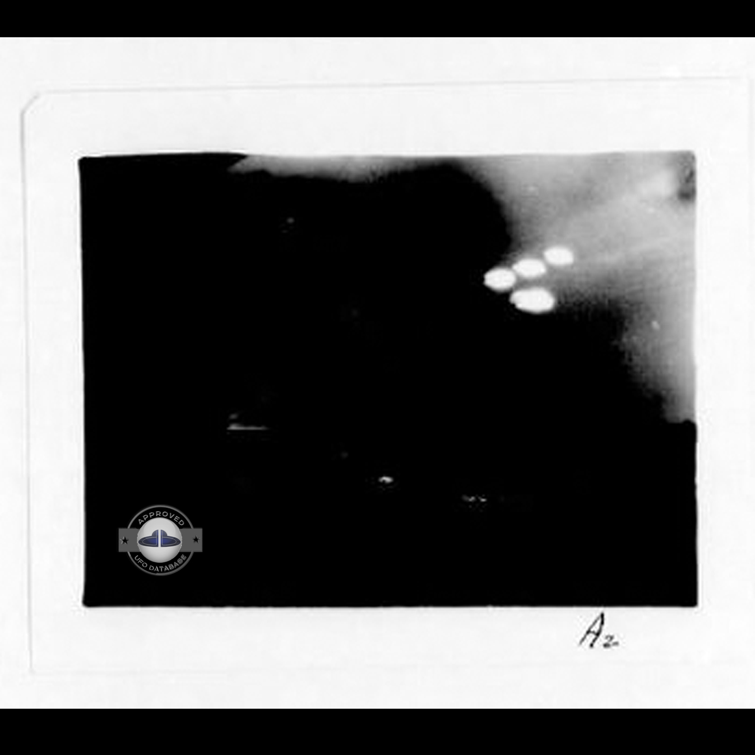 Famous Salem UFO Picture | Massachusetts UFO sighting | July 16 1952 UFO Picture #119-2