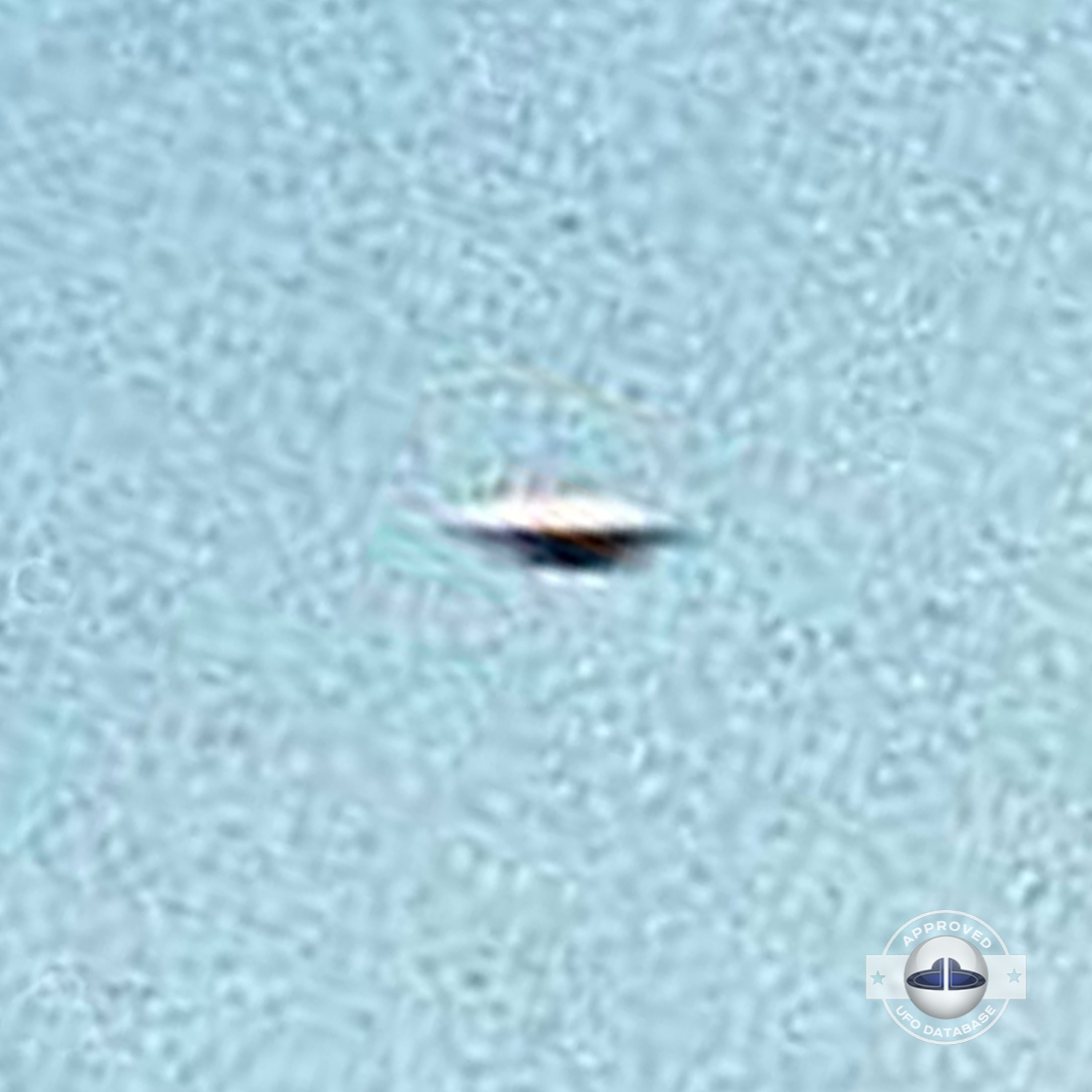 UFO picture shot in Plymouth Zoo which was located in Central Park UFO Picture #132-6