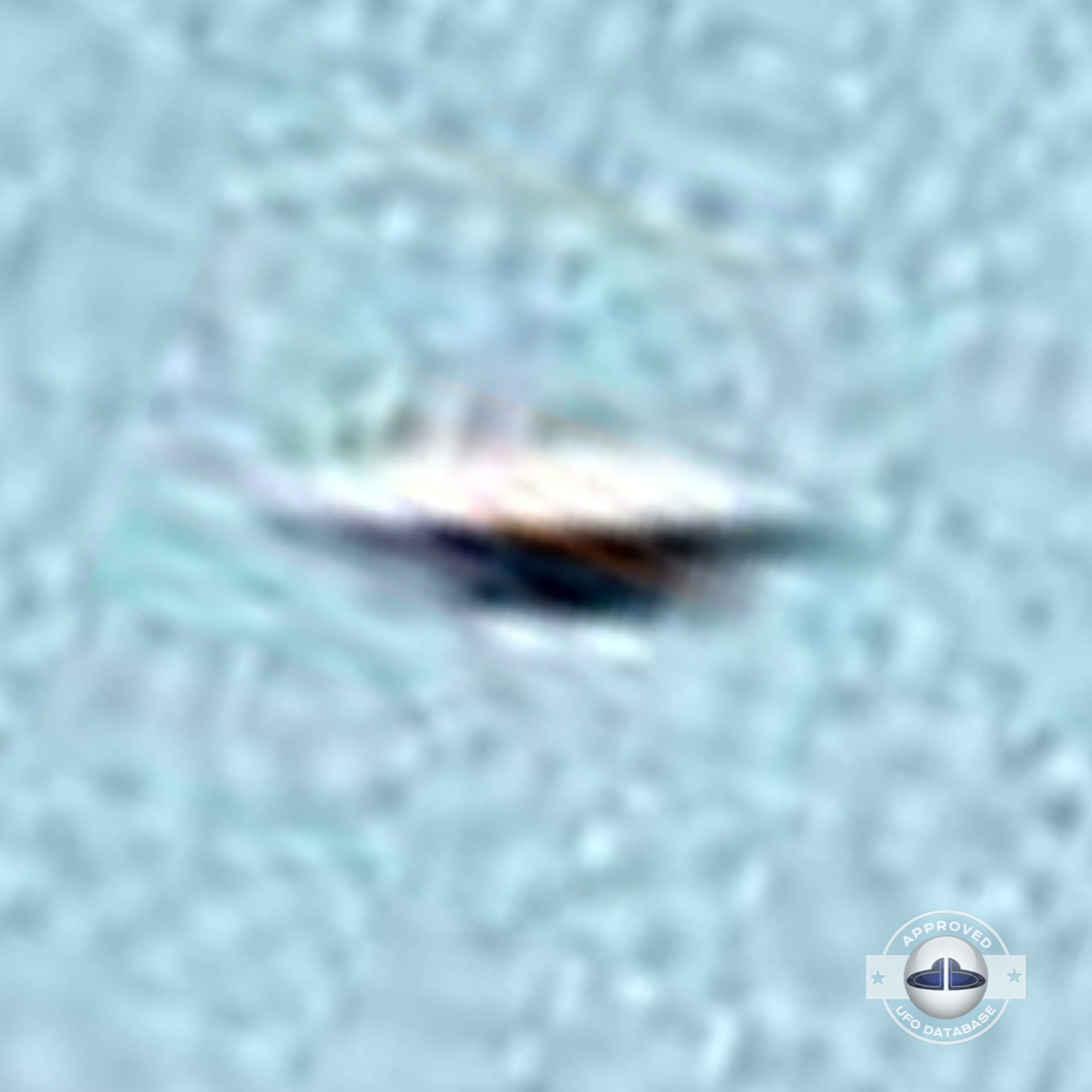UFO picture shot in Plymouth Zoo which was located in Central Park UFO Picture #132-7