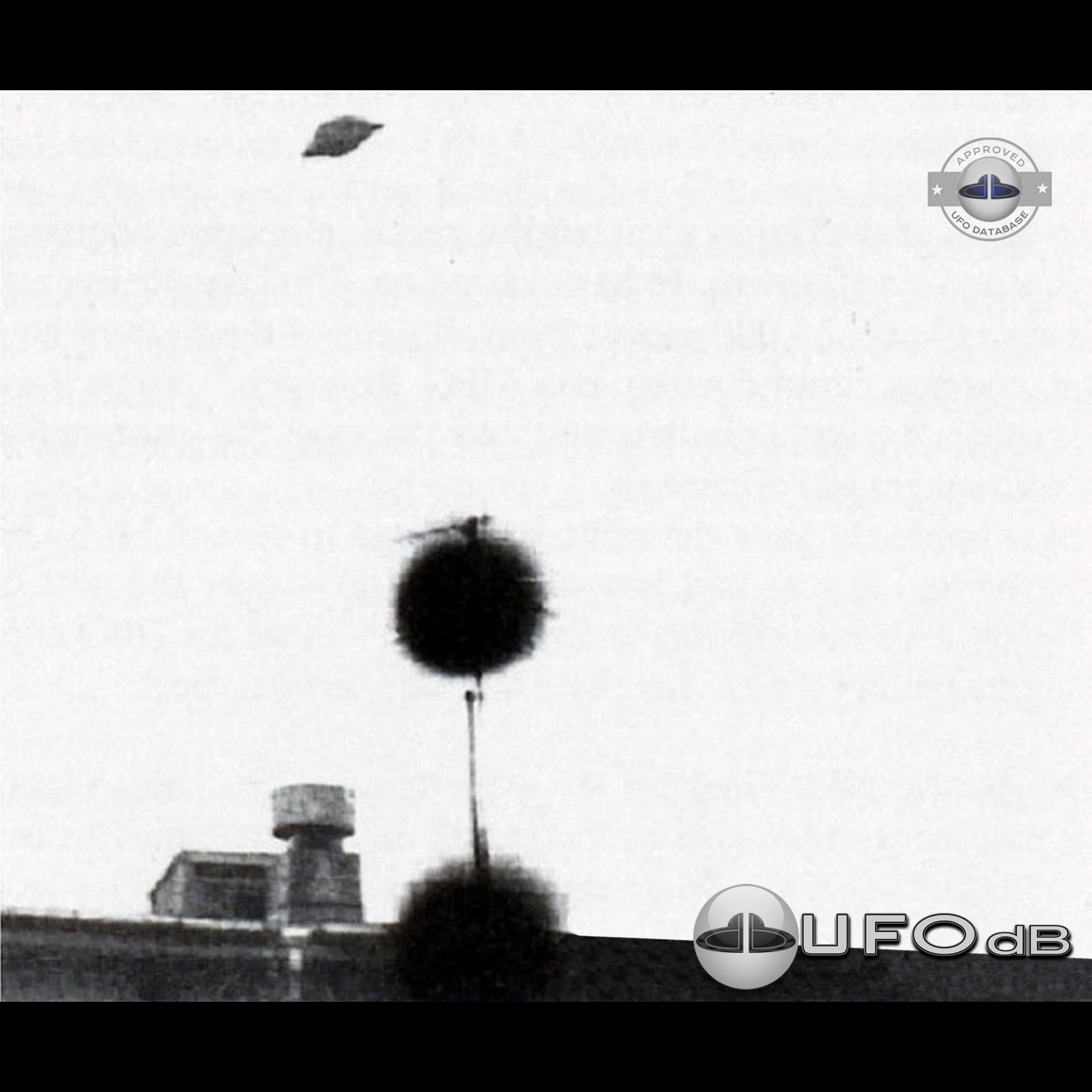 UFO sighting occurred in a small town Vidnoye in the Moscow Oblast UFO Picture #159-1