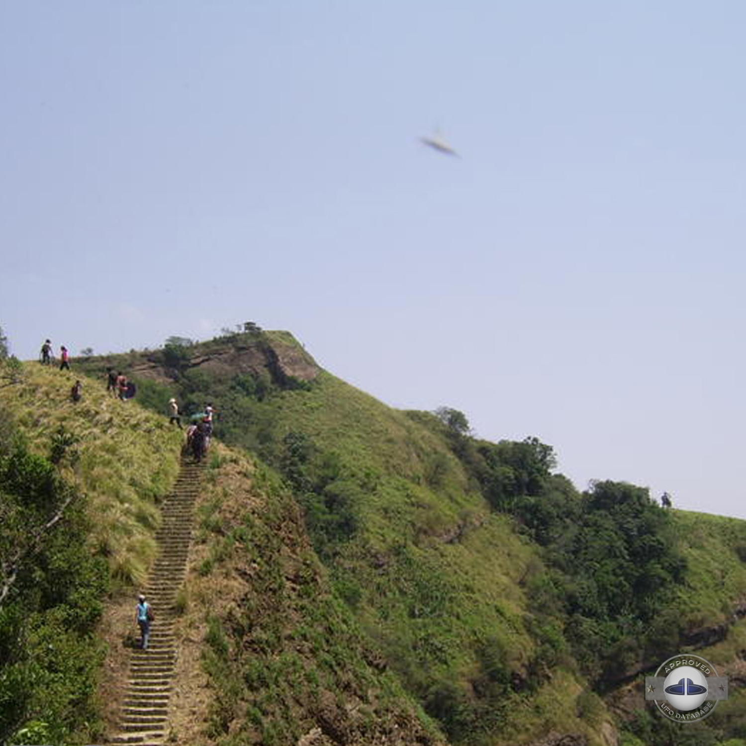 UFO Sighting in the mountain | Reiek, Mizoram | UFO picture | 2008 UFO Picture #161-2