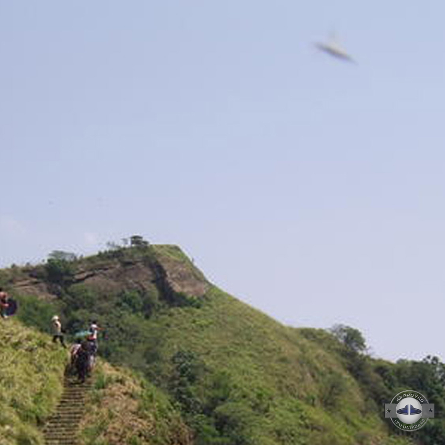 UFO Sighting in the mountain | Reiek, Mizoram | UFO picture | 2008 UFO Picture #161-3