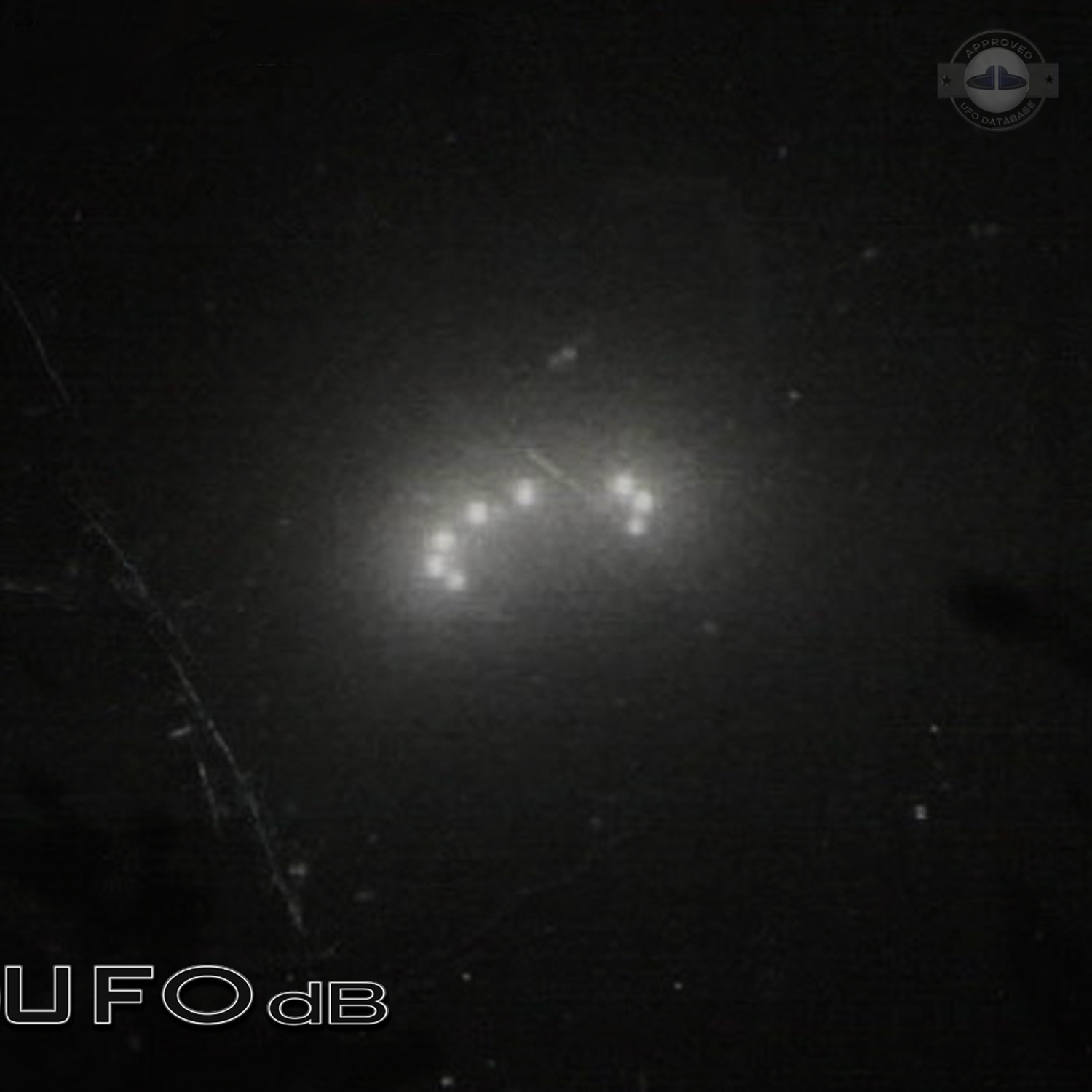 UFO picture was captured on a night exercise of Nationale Volksarmee UFO Picture #187-2