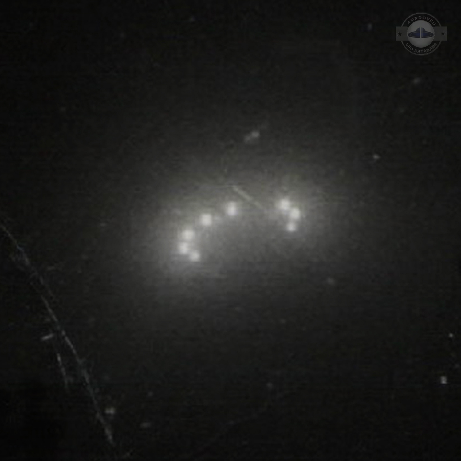 UFO picture was captured on a night exercise of Nationale Volksarmee UFO Picture #187-3