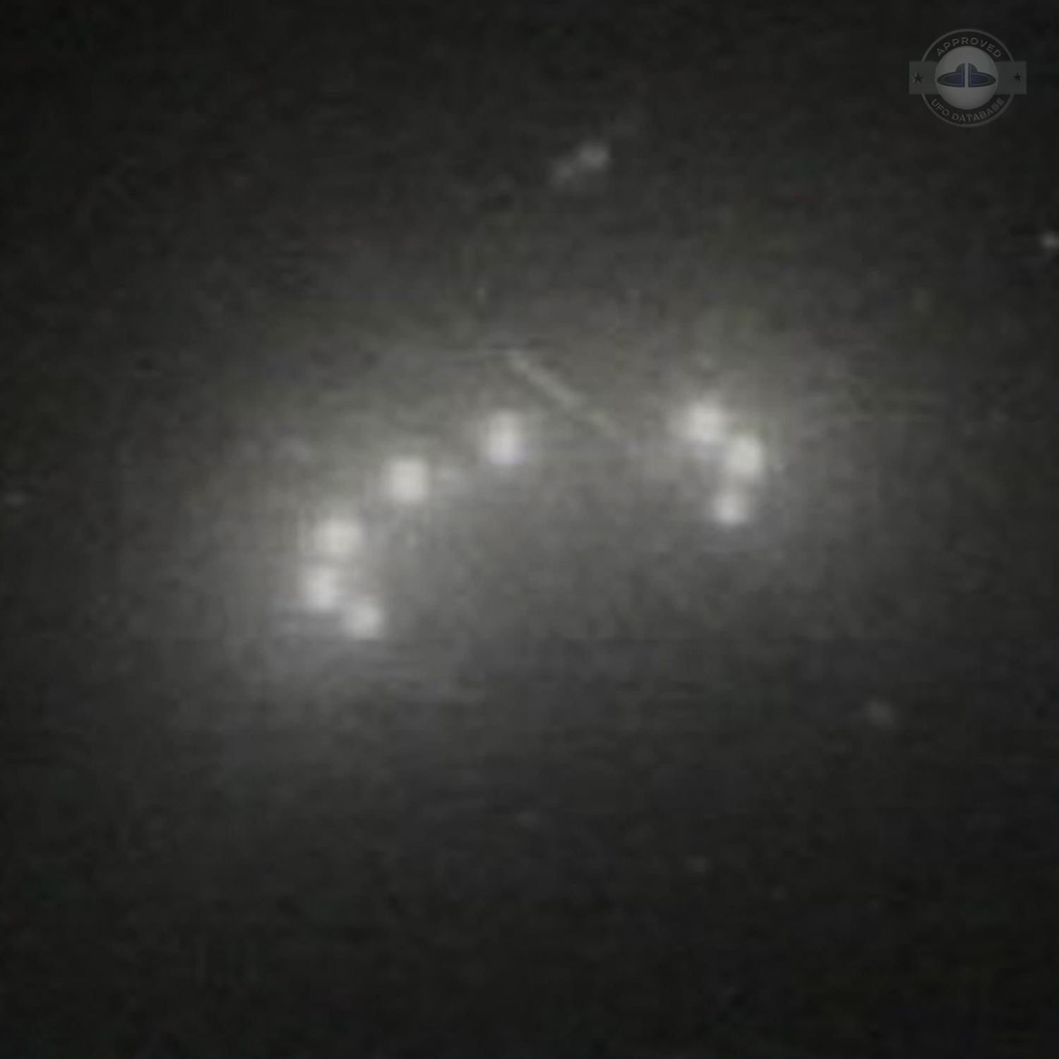 UFO picture was captured on a night exercise of Nationale Volksarmee UFO Picture #187-4