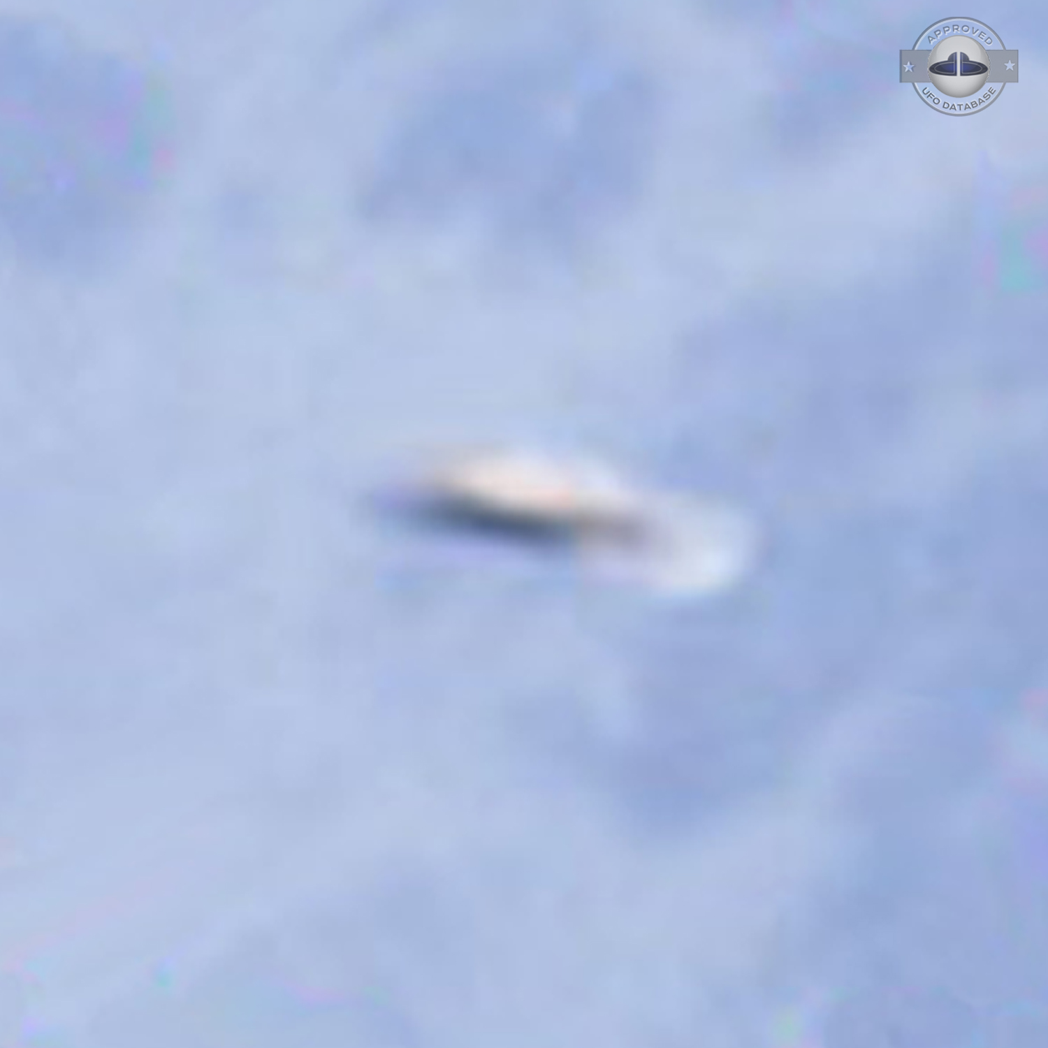 Picture of UFO over China