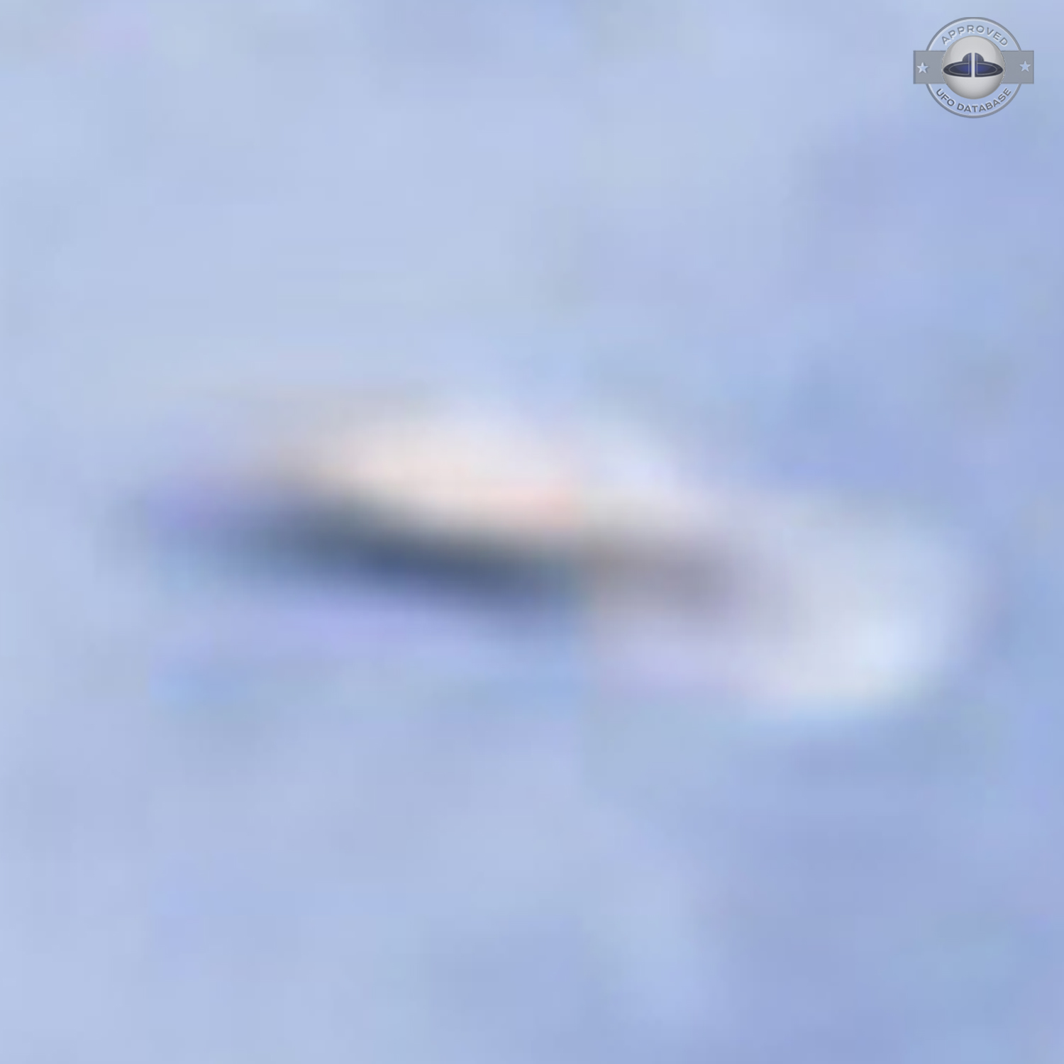 Picture of UFO over China