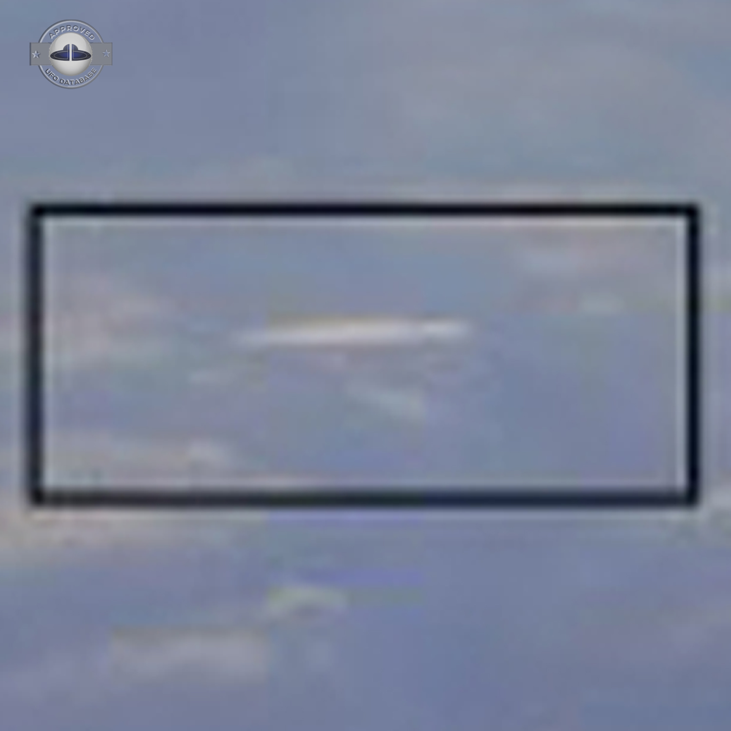 Black Sea UFO picture shot from Airplane | Turkey | January 10 2010 UFO Picture #207-4