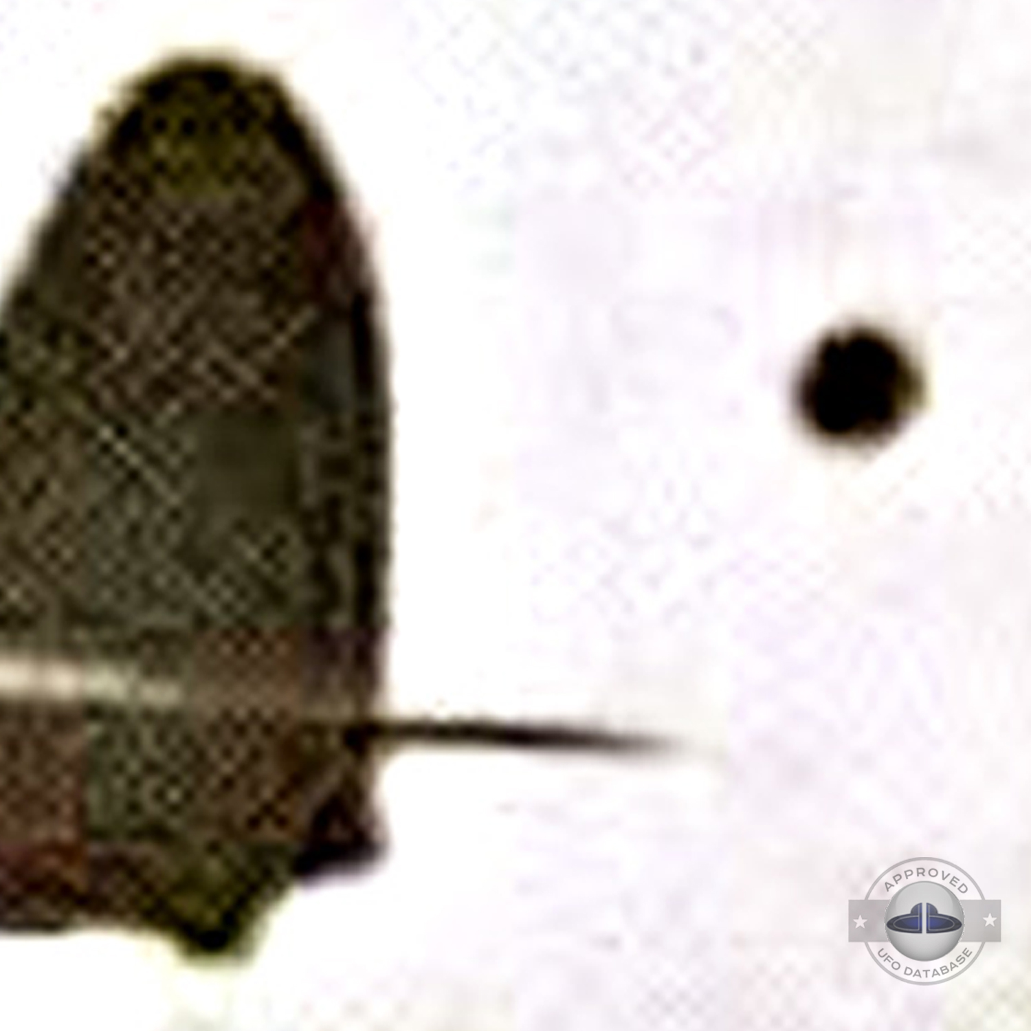 World War II Japanese Sally Bomber followed by UFO (Foo Fighters) UFO Picture #209-4