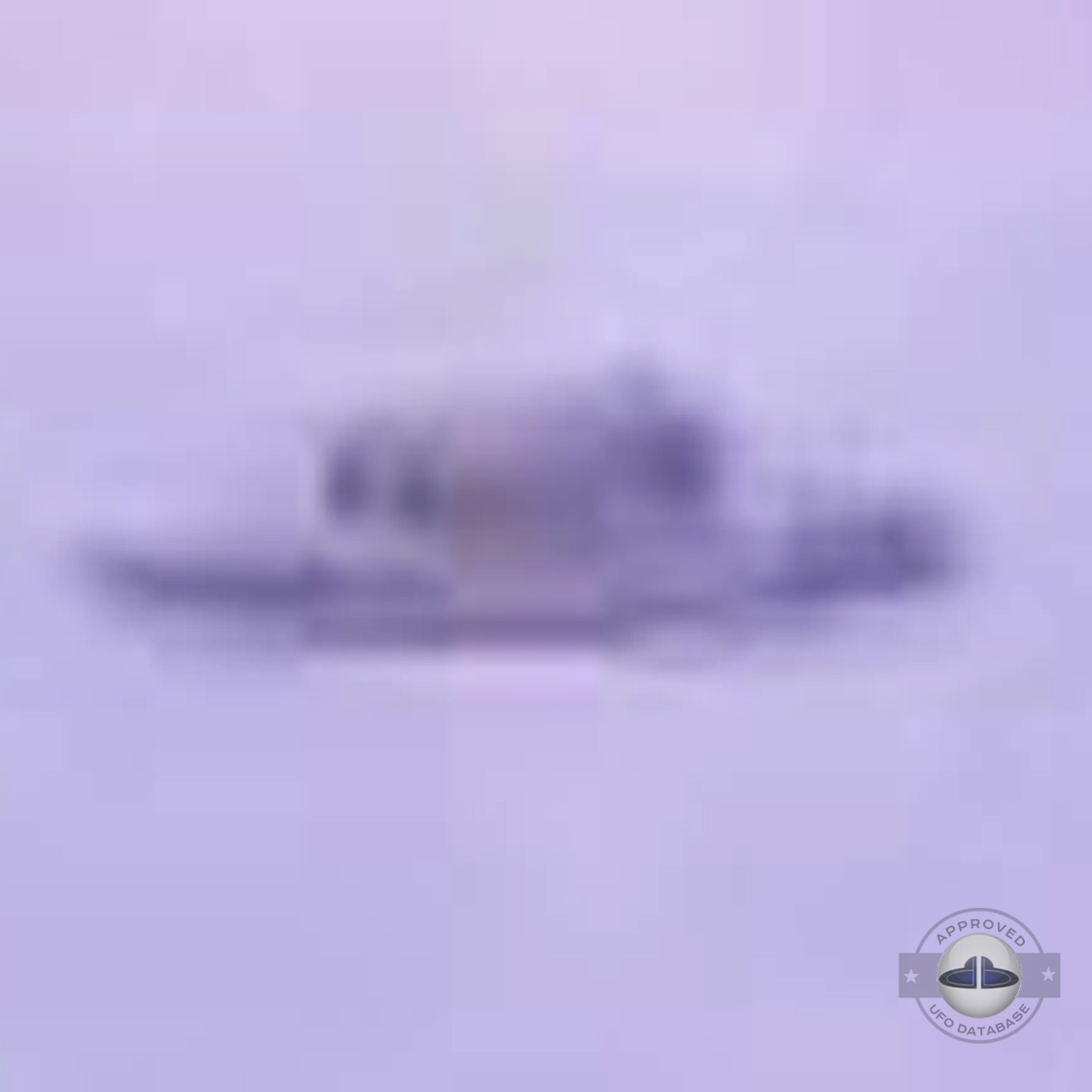 Hat Shaped UFO captured on picture in Shillong | India | August 2009 UFO Picture #224-5
