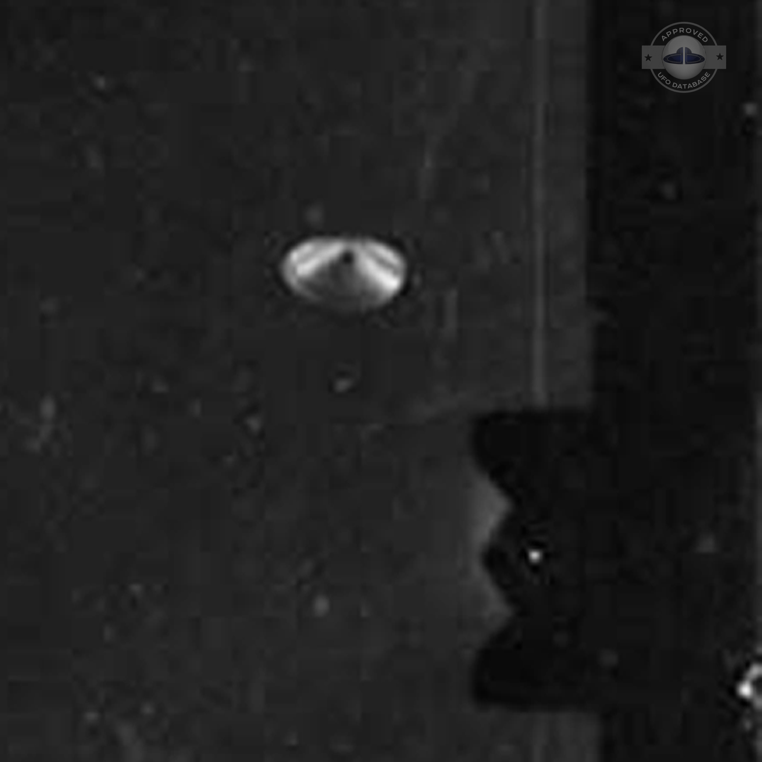 Great Scientific value UFO picture taken over Costa Rica - 1971 UFO Picture #229-5