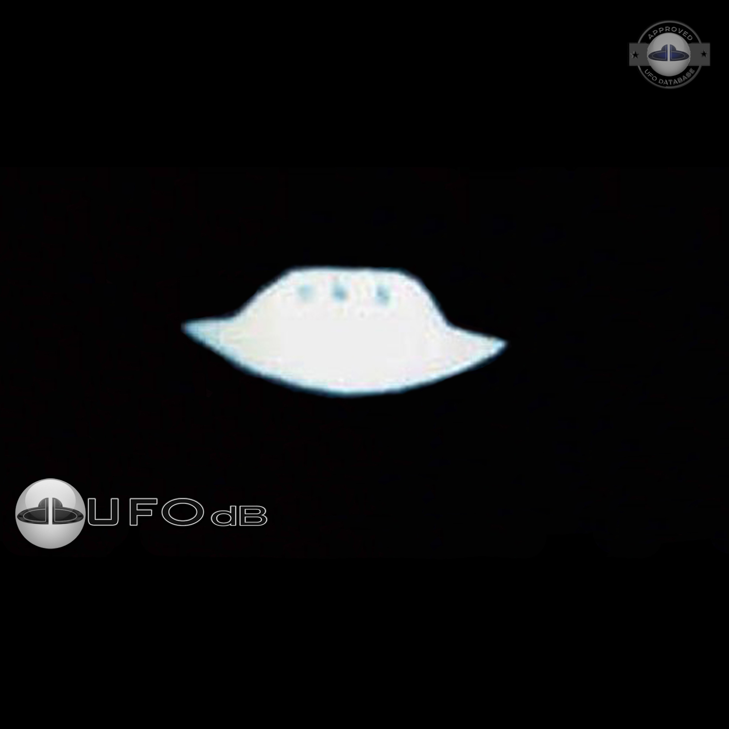 Iran 1978 UFO picture released under the Freedom of Information Act UFO Picture #231-1