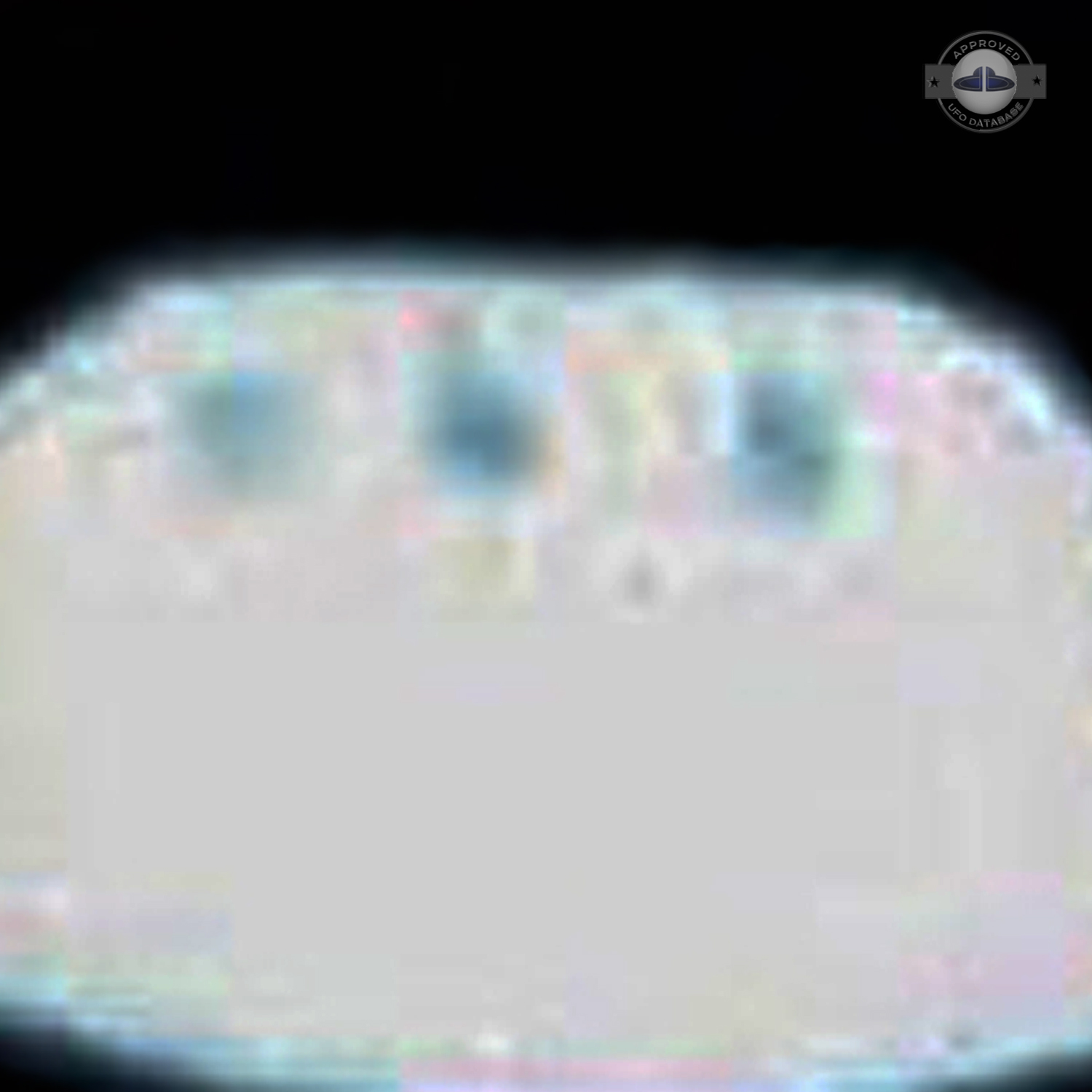 Iran 1978 UFO picture released under the Freedom of Information Act UFO Picture #231-5