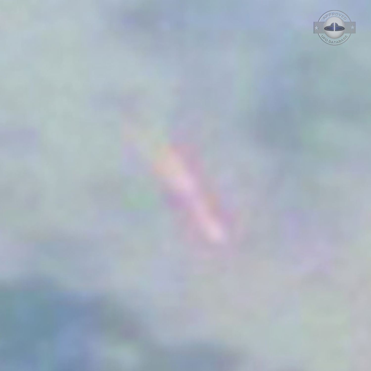 Fire Dragon UFO with glowing tail in clouds over Hefei China | 2011 UFO Picture #234-4