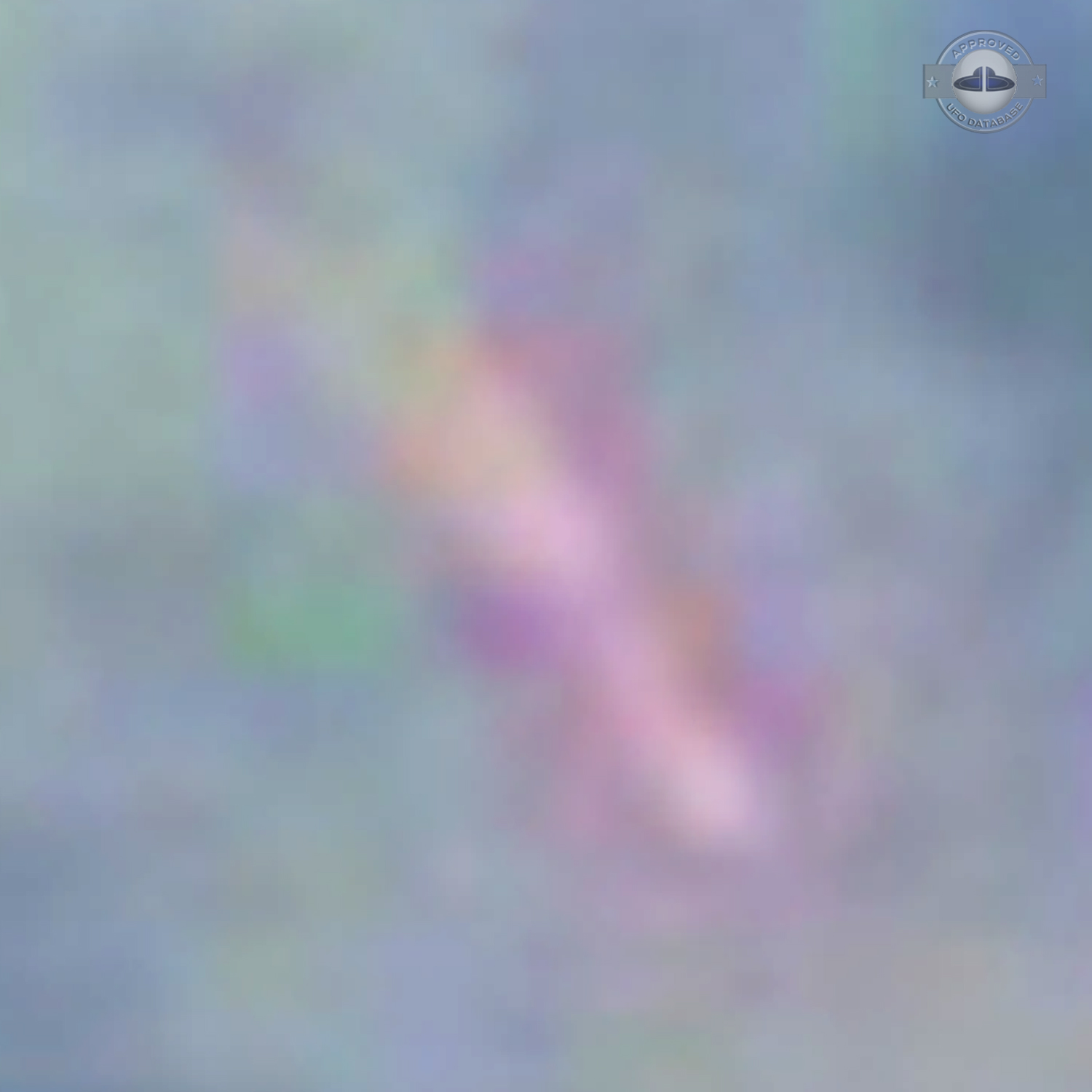 Fire Dragon UFO with glowing tail in clouds over Hefei China | 2011 UFO Picture #234-5