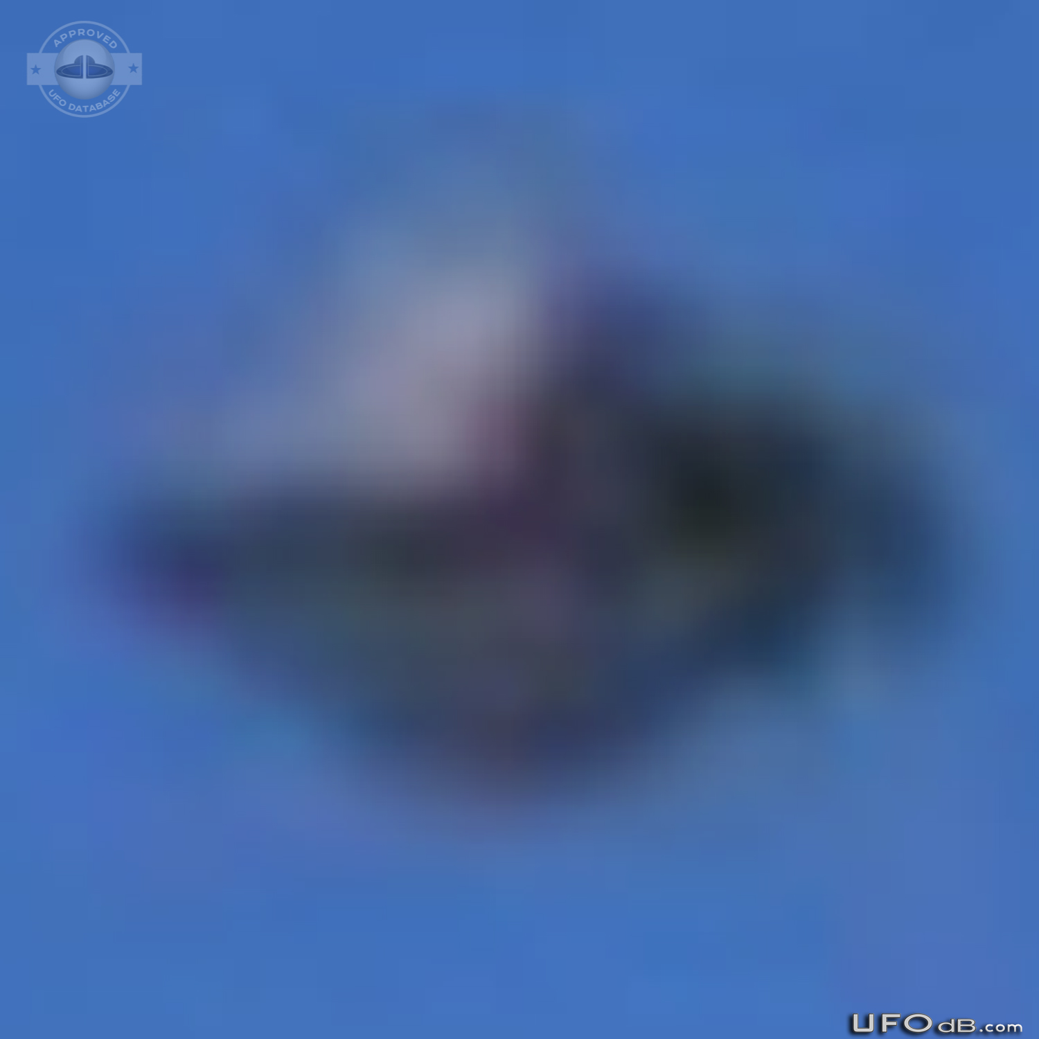 A UFO is photograph in the Icy mountains of Tibet, China February 2011 UFO Picture #251-6