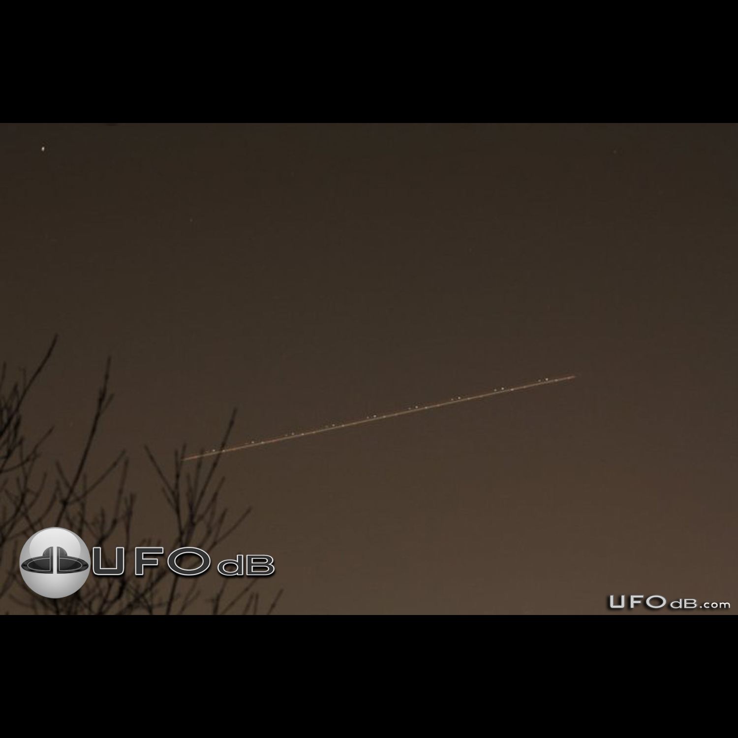 Huge UFO Spaceship with glowing lights seen in Germany | February 2011 UFO Picture #254-1