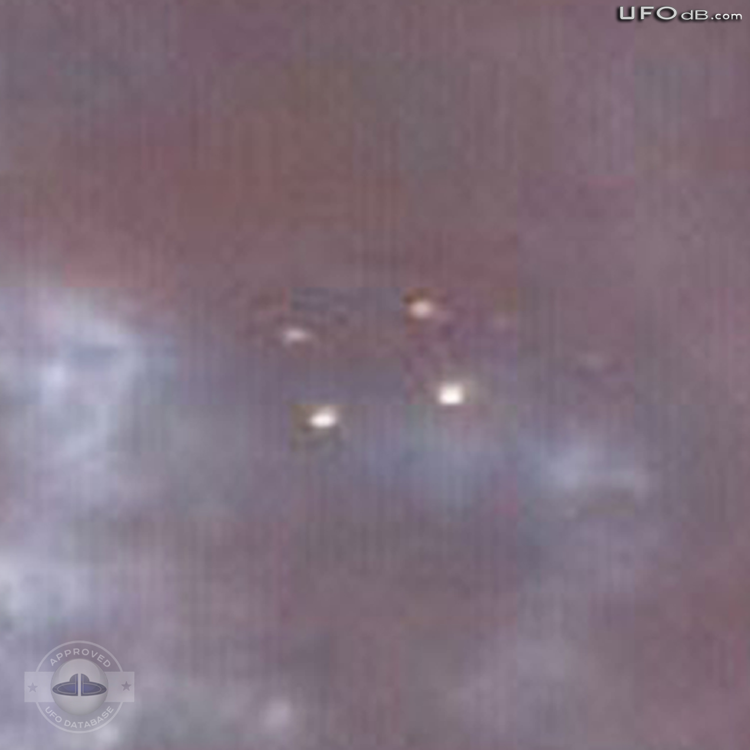 A picture from Madisonville show a UFO hiding in the clouds | USA 2011 UFO Picture #277-4