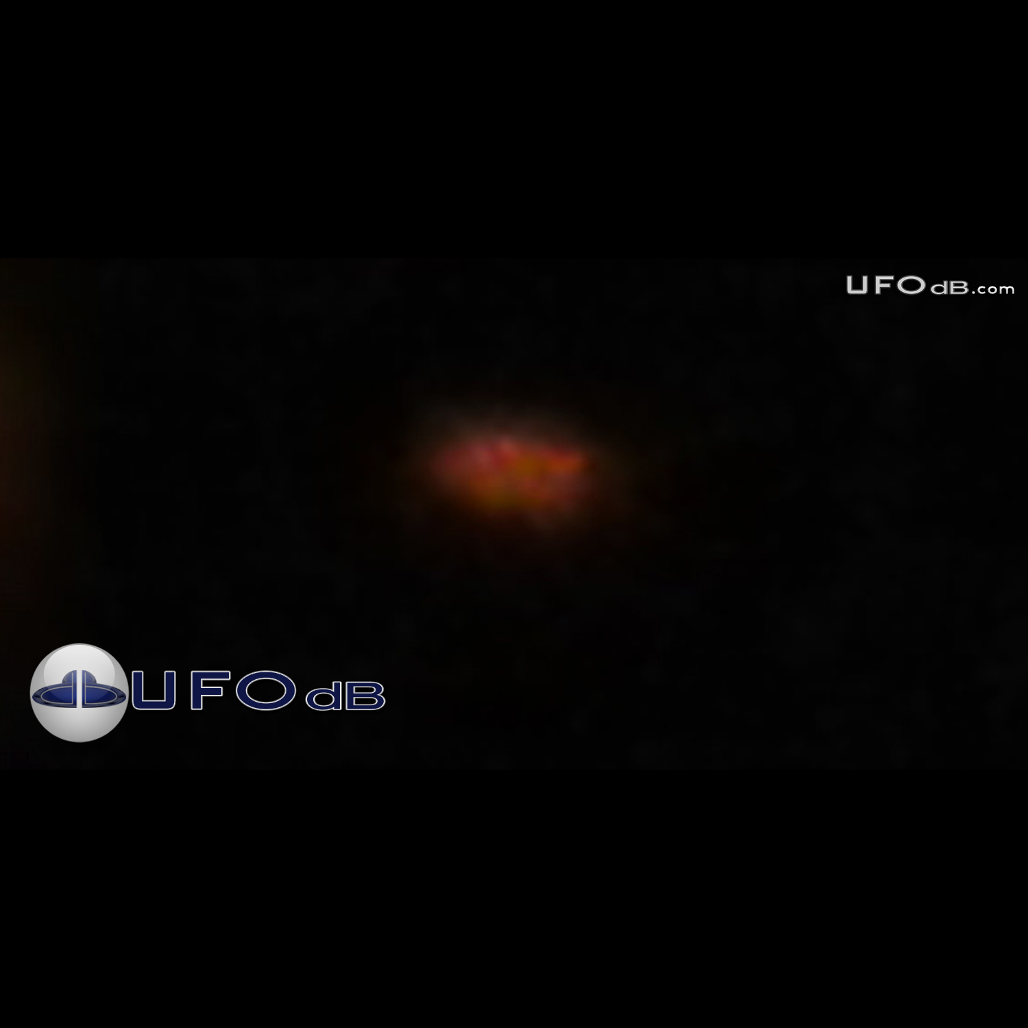 Large Red UFO over Aldershot | Hampshire, England | January 8 2011 UFO Picture #299-1