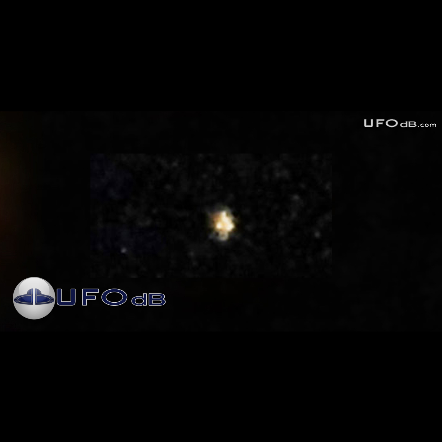 Odd Looking Star is a UFO | St. Joseph, Missouri, USA | April 12 2011 UFO Picture #300-1