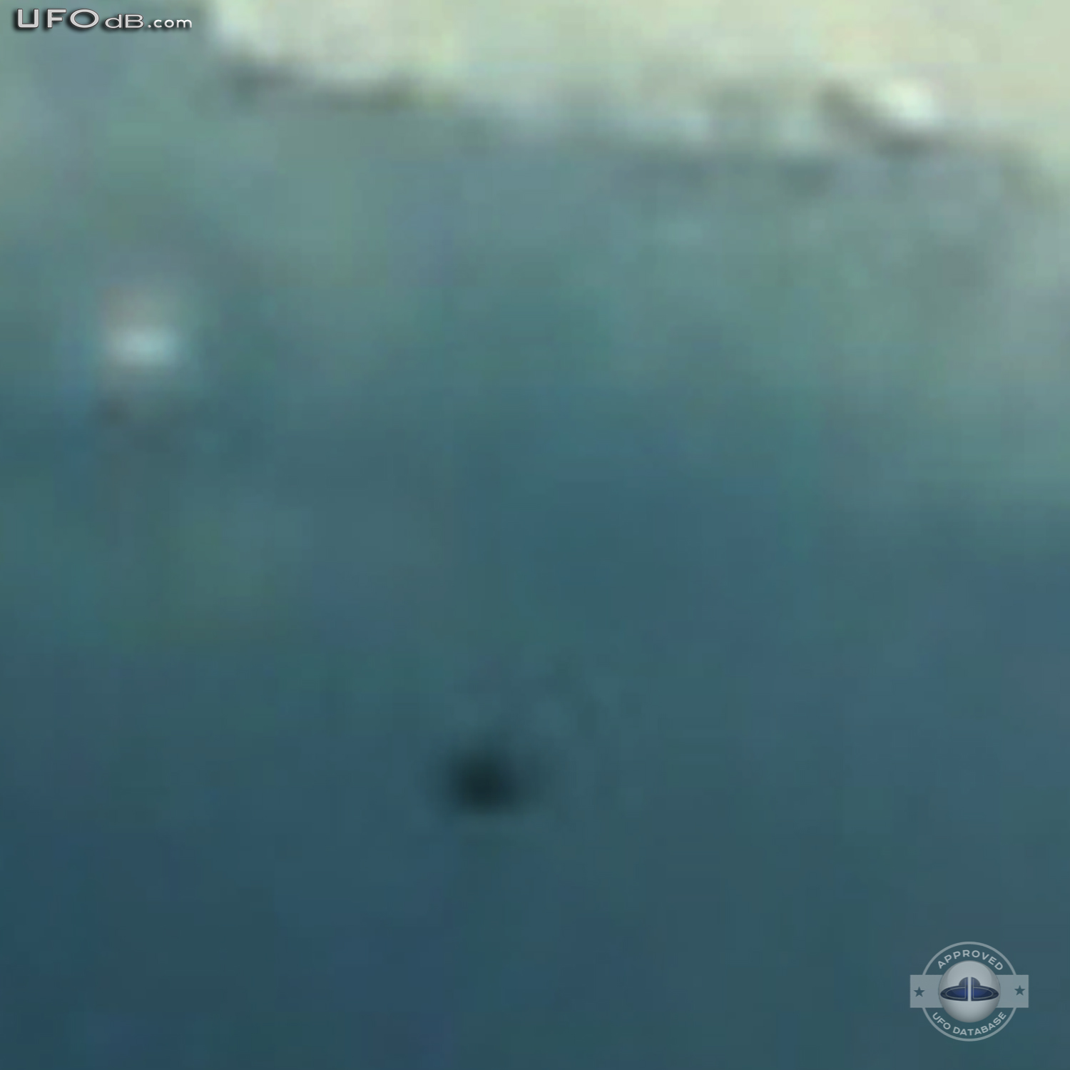 Group of UFOs hiding in the clouds in Cedar City, Utah | May 14 2011 UFO Picture #303-6