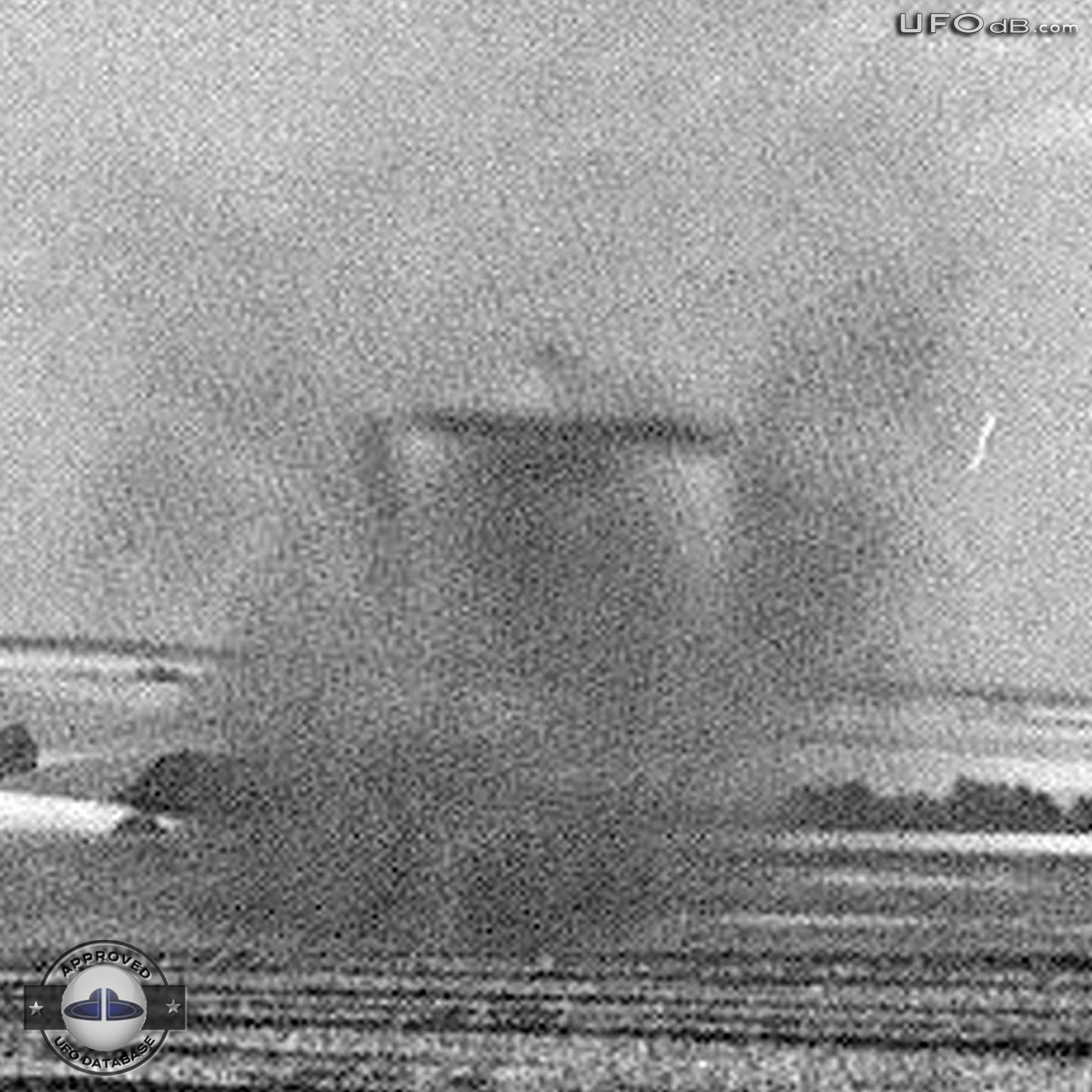 Dust Blowing UFO over the Fields of Verdun in France | March 27 1985 UFO Picture #304-3