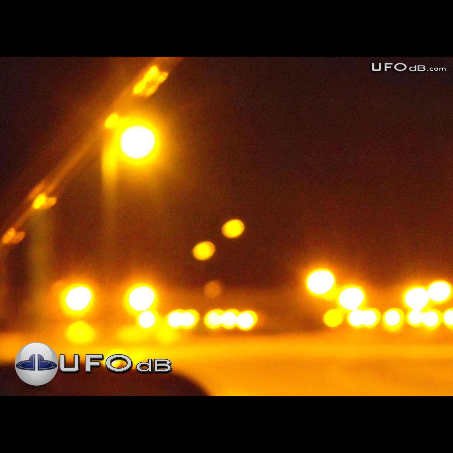 Pulsating Orange UFOs near Fort Carson Army Base | USA | May 12 2011 UFO Picture #310-1
