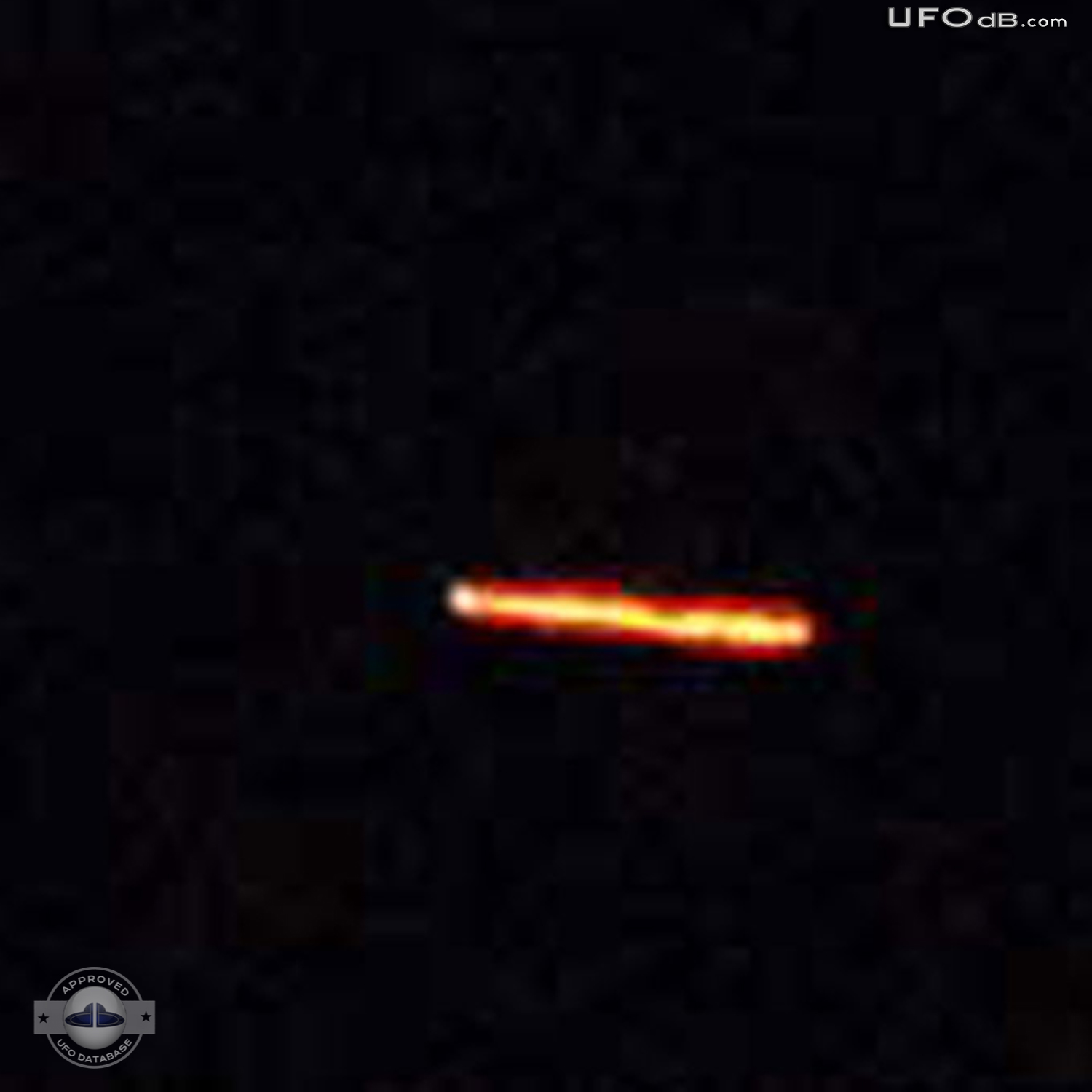 Two orbs UFO over Agimak Lake near Ignace in Ontario Canada, July 2011 UFO Picture #357-3