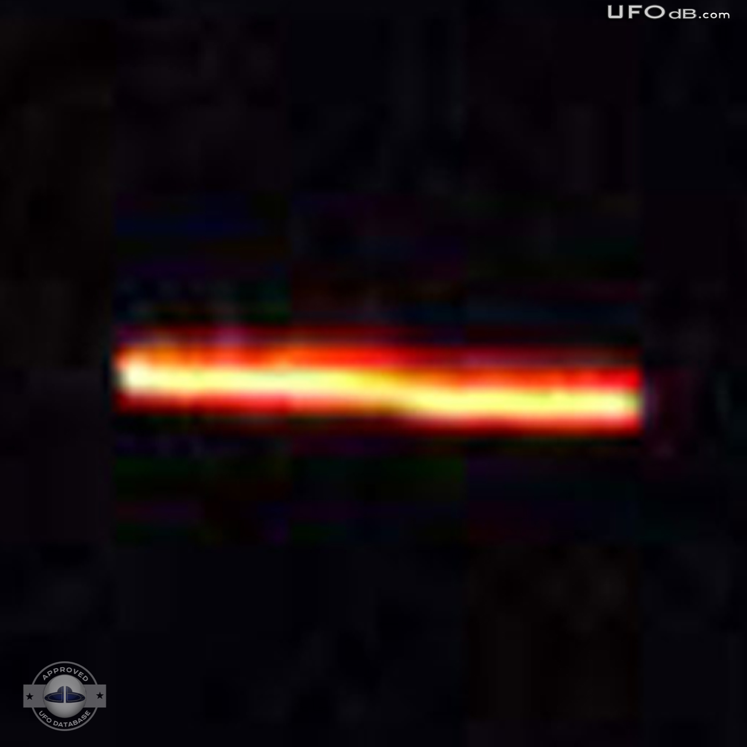 Two orbs UFO over Agimak Lake near Ignace in Ontario Canada, July 2011 UFO Picture #357-5