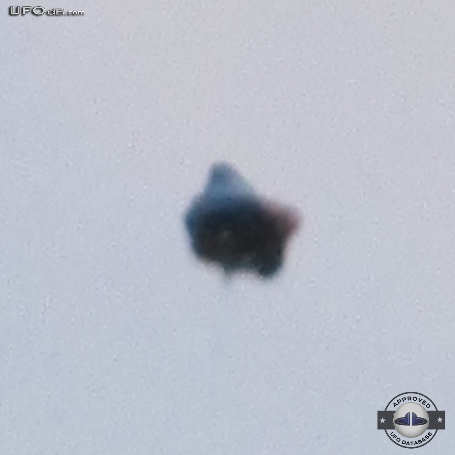 A Massachusetts citizen get a picture of UFO the size of a Basketball UFO Picture #365-2
