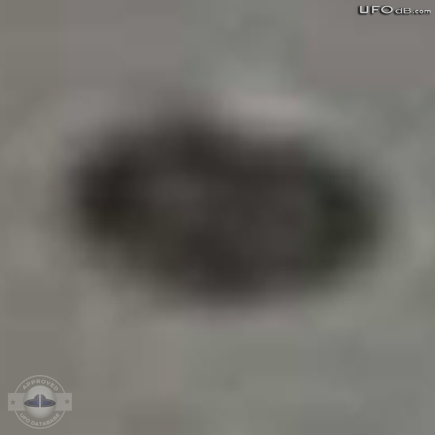 Old Grey 1956 Saucer UFO picture from Rio de Janeiro Brazil UFO Picture #370-5