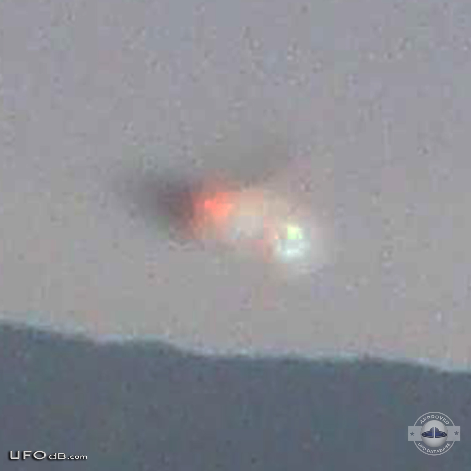 Two ufo pictures taken in the high mountains - Puerto Rico - July 2011 UFO Picture #376-7