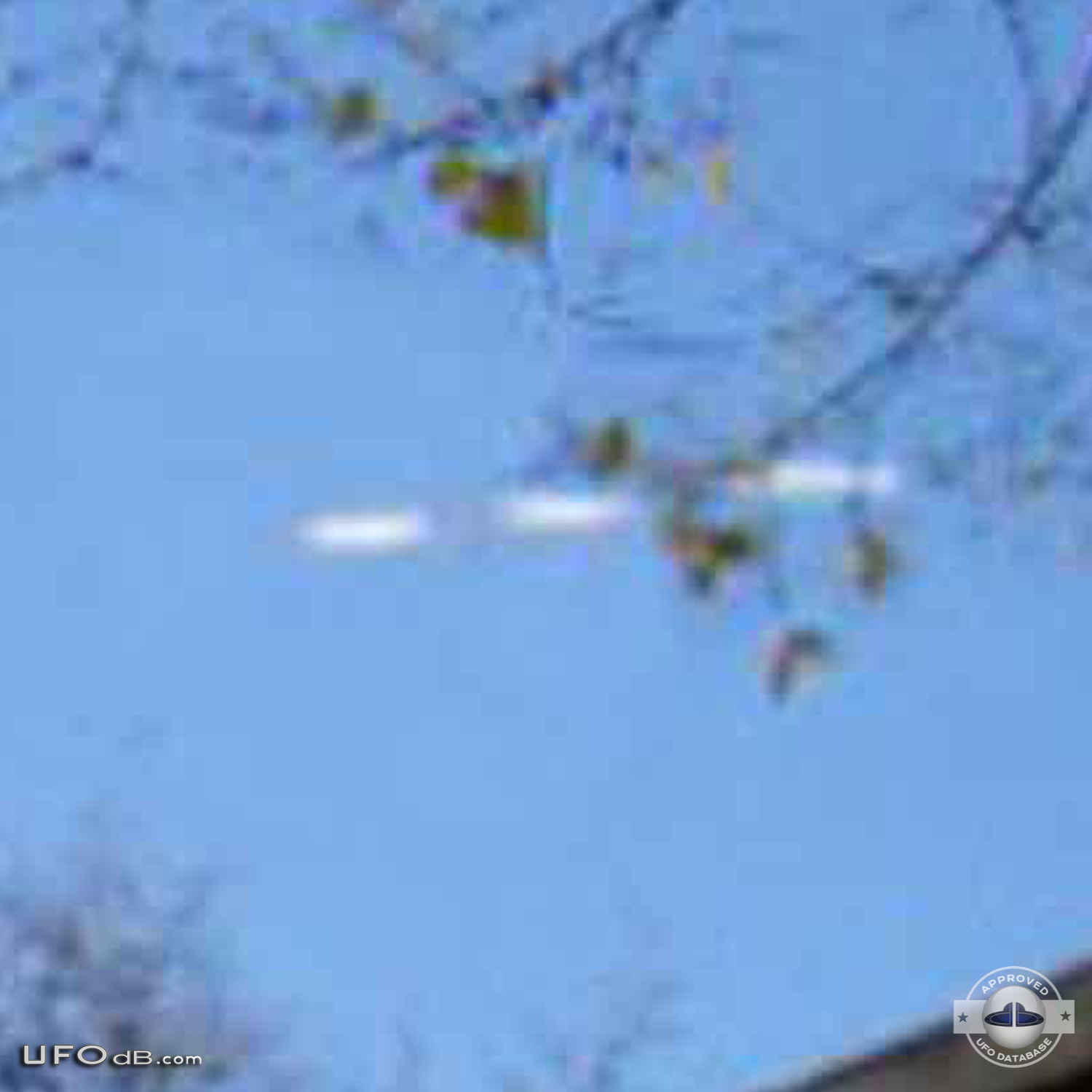 Fleet of 3 UFOs in formation caught on picture over Amsterdam in 2011 UFO Picture #378-5