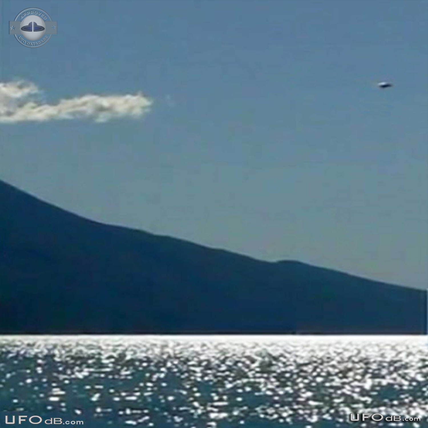 Toutist in Riva del Garda, Italy get a picture of a UFO - October 2011 UFO Picture #382-4