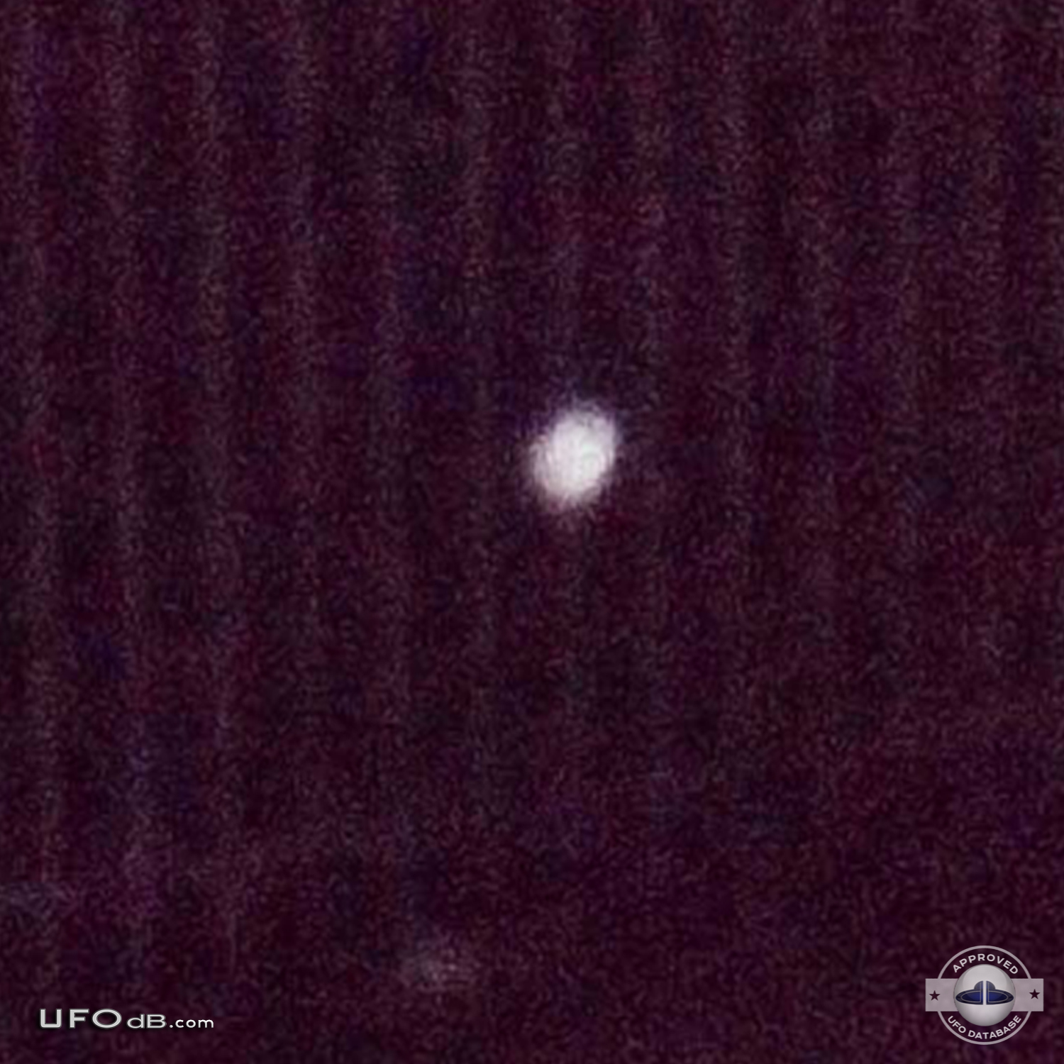 Picture of a Small white probe UFO caught in the backyard Bogota 2012 UFO Picture #400-3