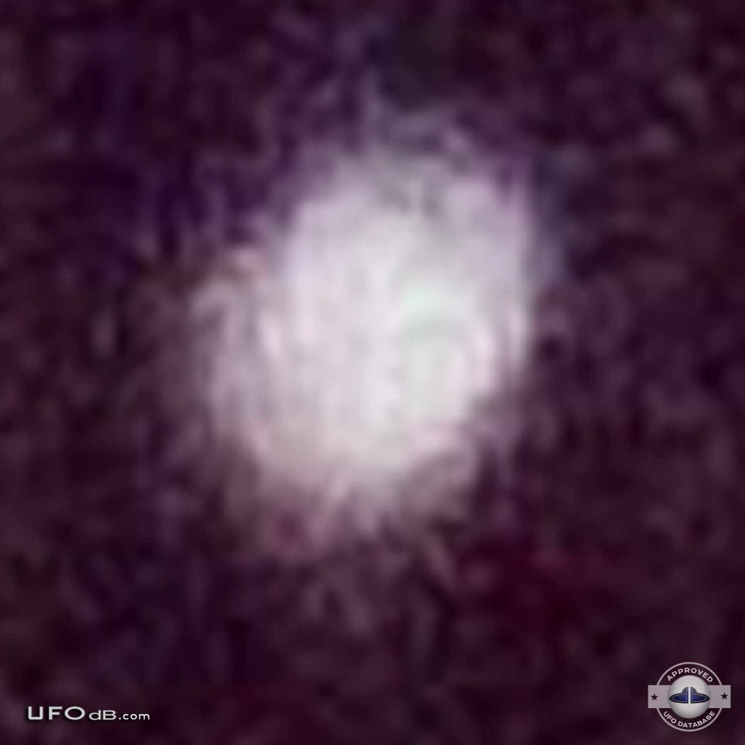 Picture of a Small white probe UFO caught in the backyard Bogota 2012 UFO Picture #400-5